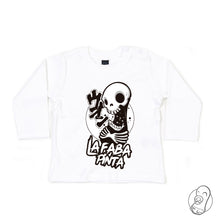 Cargar imagen en el visor de la galería, Camiseta Bebé Faba Skeleton (3 Tonos)
