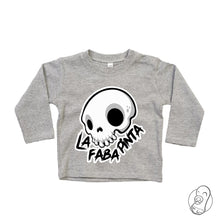 Cargar imagen en el visor de la galería, Camiseta Bebé Faba Skull (3 Tonos)
