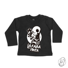 Cargar imagen en el visor de la galería, Camiseta Bebé Faba Skeleton (3 Tonos)
