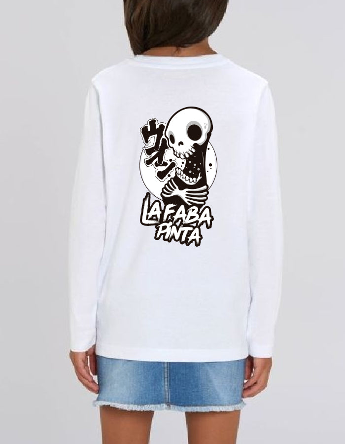 Camiseta Manga Larga Faba Skeleton (4 Tonos)