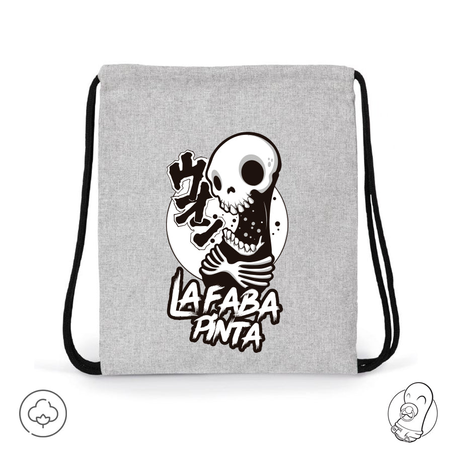 Mochila Gris Faba Skeleton