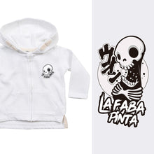 Cargar imagen en el visor de la galería, Sudadera Cremallera Baby Faba Skull
